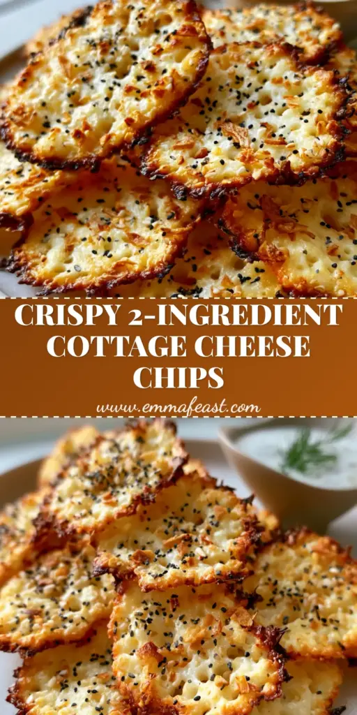 Baked Cottage Cheese Chips: The Ultimate Crispy High-Protein Snack Guide 3 A handheld photo of crispy Baked Cottage Cheese Chips with everything bagel seasoning on a stoneware plate.