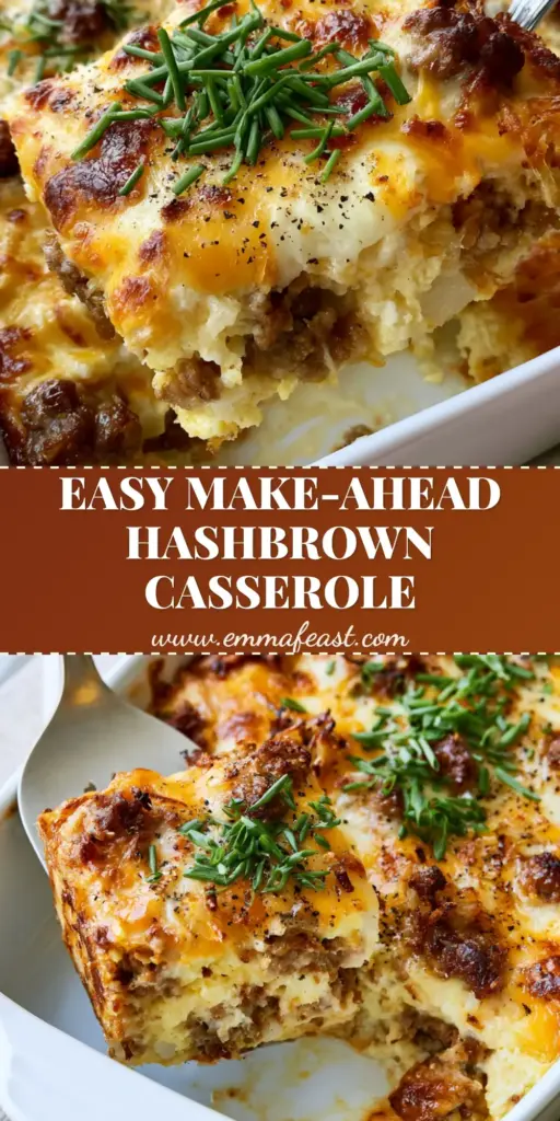 A steaming square slice of hashbrown egg casserole being lifted with a silver server, showing fluffy eggs and melted cheese.